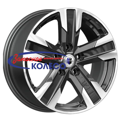 16'' 5x112 ET45 D66,6 7,0J K&K Висмут (КС1009) Алмаз черный