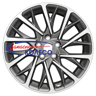 18'' 5x108 ET50 D63,3 7,5J Khomen Wheels KHW1804 (XC40/XC60) Gray-FP