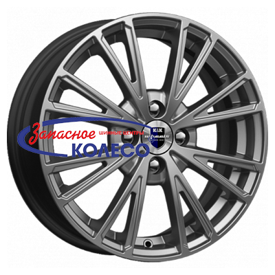 16'' 4x114,3 ET40 D67,1 6,0J K&K Меандр (КС879) Дарк платинум