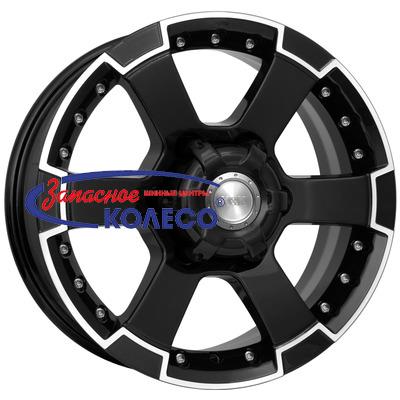 16'' 6x139,7 ET20 D67,1 7,0J K&K M56 (КС593) Алмаз черный