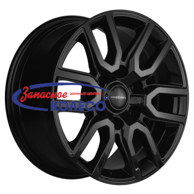 17'' 6x139,7 ET38 D67,1 8,0J Khomen Wheels KHW1723 (Pajero Sport) Black