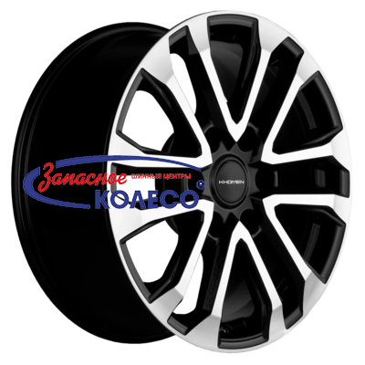 18'' 6x139,7 ET45 D93.1 7,5J Khomen Wheels KHW1805 (Mazda BT50) Black-FP