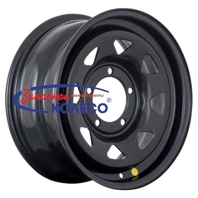 16'' 5x139,7 ET30 D110 7,0J Off-Road Wheels УАЗ (треуг. мелкий) Черный