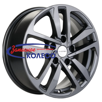 16'' 5x100 ET39 D57,1 6,5J Khomen Wheels KHW1612 (Polo) Gray