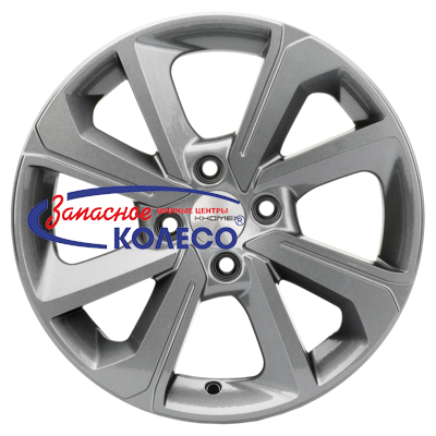 15'' 4x100 ET40 D60,1 6,0J Khomen Wheels KHW1501 (Logan/Sandero/Xray) Gray