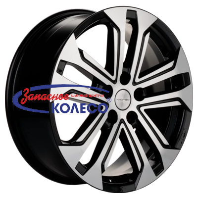 18'' 5x114,3 ET37 D66,5 7,0J Khomen Wheels KHW1803 (Dargo/Jolion) Black-FP