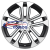 18'' 5x114,3 ET38 D67,1 7,0J Khomen Wheels KHW1803 (Outlander) Black-FP
