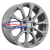 16'' 5x114,3 ET40 D66,1 6,5J Khomen Wheels KHW1605 (Qashqai/Tiida) F-Silver