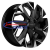 15'' 4x100 ET40 D60,1 6,0J Khomen Wheels KHW1508 (XRay) Black-FP 15'' 4x100 ET40 D60,1 6,0J Khomen Wheels KHW1508 (XRay) Black-FP