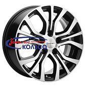 16'' 5x110 ET43 D65,1 6,5J Khomen Wheels KHW1608 (Opel Zafira) Black