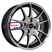 14'' 4x100 ET36 D60,1 6,0J Megami MGM-5 BKF