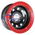 16'' 6x139,7 ET-19 D110 8,0J Off-Road Wheels Тойота Ниссан с бедлоком (красный) Черный