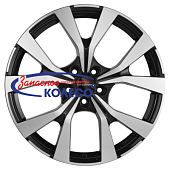 19'' 5x114,3 ET49 D60,1 7,0J Khomen Wheels KHW1906 (Evolute i-SKY) Black-FP