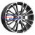 15'' 4x100 ET40 D60,1 6,0J K&K Меандр-оригинал (КС888) Алмаз черный SK